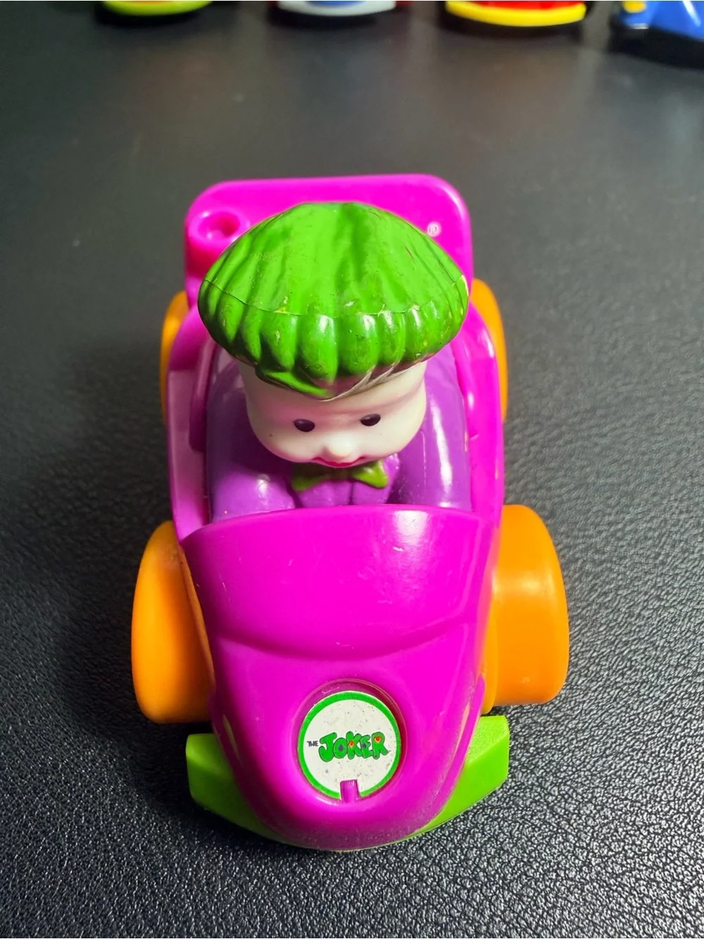 Fisher-Price Mini DC Superhero Ride-On Cars - Purple, Red, Blue, Yellow, Green